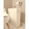 White Bathroom Floor Cabinet