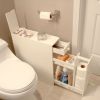 White Bathroom Floor Cabinet