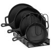 12-Piece Cast Iron Cookware set with Dutch Oven Frying Pan Skillet and Pizza Pan