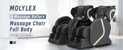 Massage Chair Recliner with Zero Gravity with Full Body Air Pressure