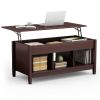 Lift Top Coffee Table with Hidden Storage Compartment